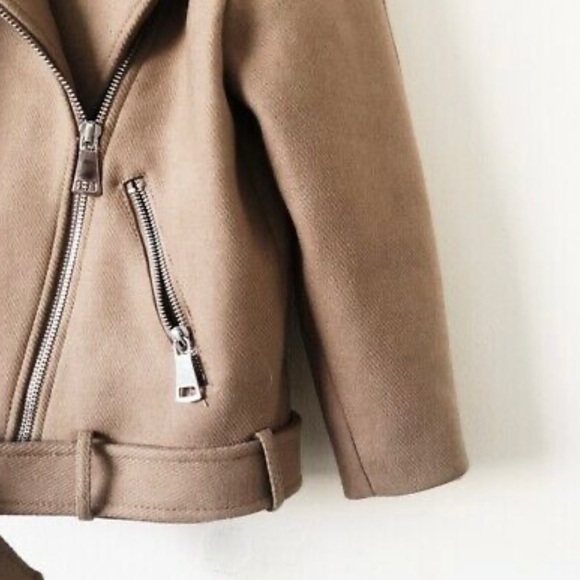 H&M LONG BIKER JACKET - Picture 7 of 8
